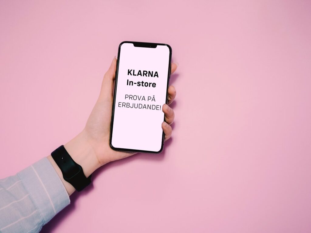 JobOffice kassasystem med Klarna integration