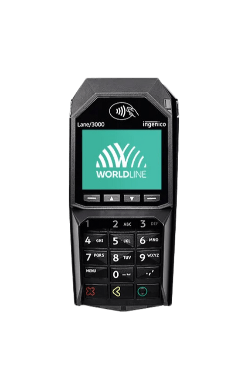 Worldline Lane3000 och Move5000 kortterminal