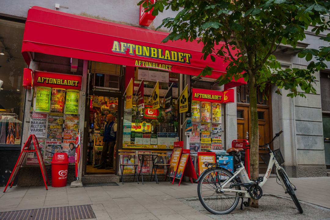 Kassasystem för café och lunchverksamhet, snabbt, stabilt och enkelt